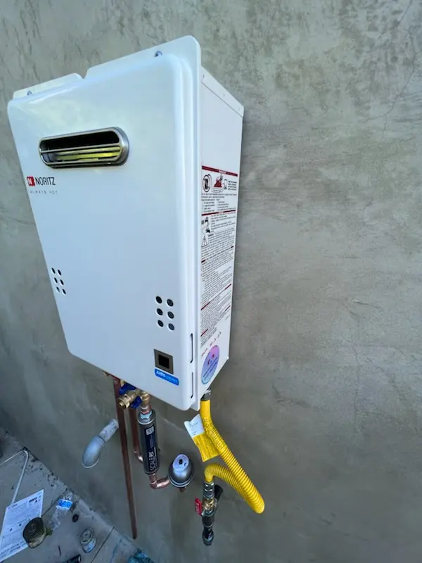 Tankless water heater installation for Saint Josephs homes